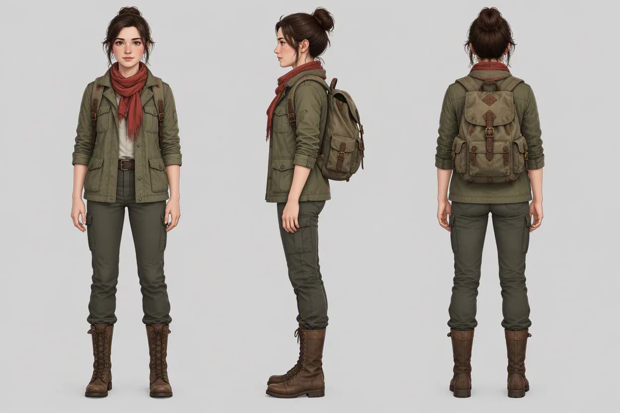 Character Turnaround Sheet