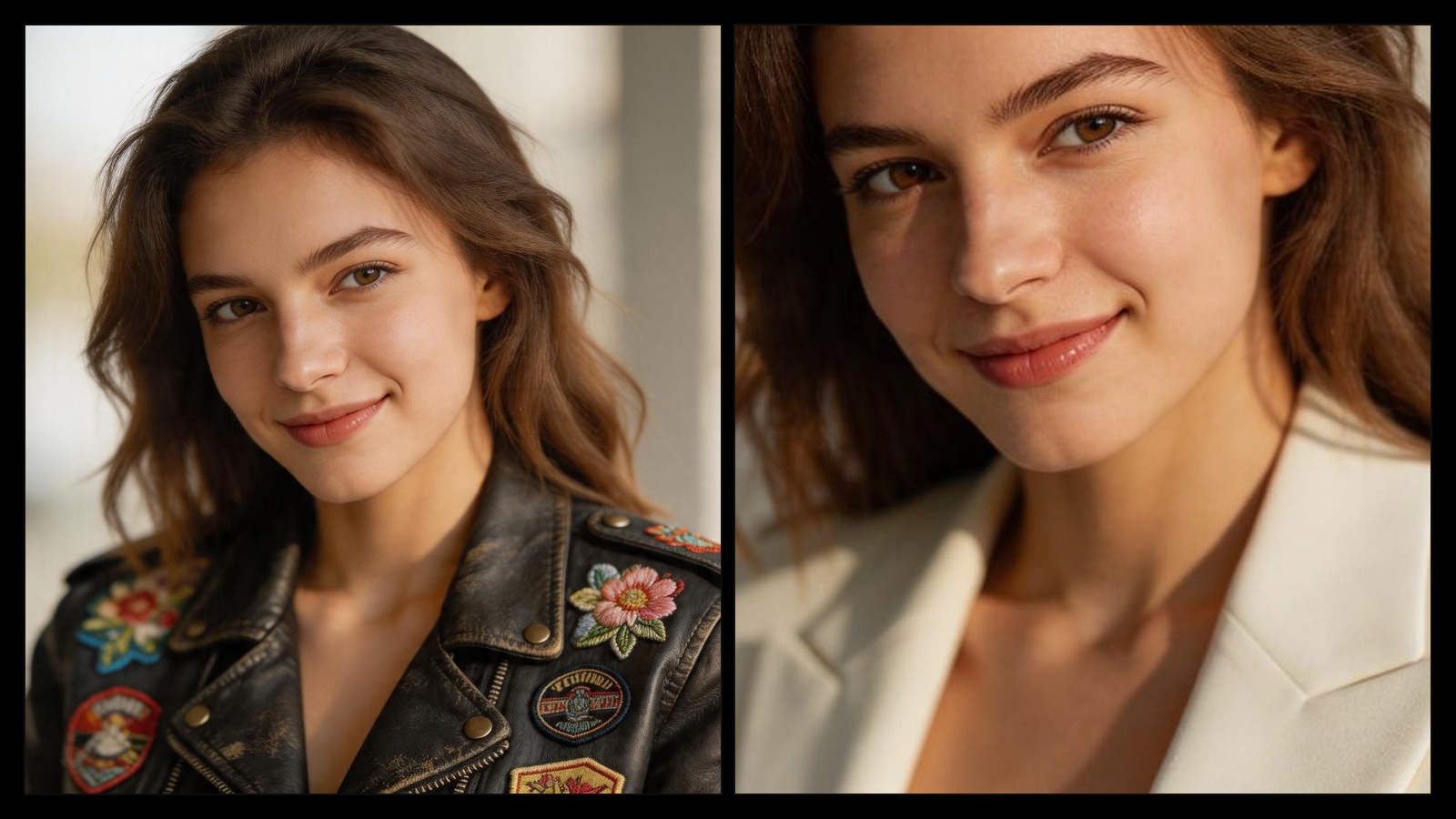 Change wardrobe and mood without losing pose
